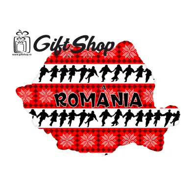 Harta romania, magnet frigider mgs024